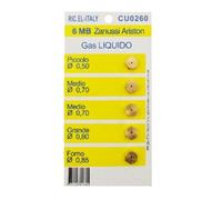 DIANFLEX DX_423-850-M Kit ugelli 6MB per Gas metano 5pz, Multicolore