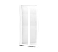 Dianhydro BOX DOCCIA A NICCHIA 2 ANTE CON SOFFIETTO SERIE YORK cm 97-101