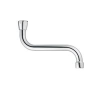 Dianhydro Canna per Gruppo lavello a Muro Universale 20cm, Multicolore, Standard