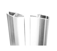Dianhydro Guarnizione Chiusura Magnetica Porta Cabina Doccia Essential Grigio Metallo 190 cm