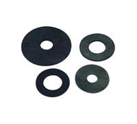 Dianhydro Guarnizioni Fondo per Cassetta di Scarico in Gomma 90x23x3mm, Multicolore, Standard