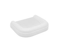 DianHydro Imma Porta sapone in abs bianco accessori a parete per il bagno