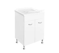 LAVATOIO CON MOBILE IN IDROFUGO L cm. 60 x P cm. 60 (2 ante) DH