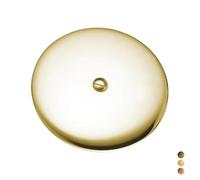 PIASTRA PAVIMENTO IN OTTONE Diam. 150 - Bronzata PB