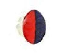 Dianhydro Placchetta Indicatore Rosso/Blu, 2x2 cm, Compatibile con Dispositivi Schuko, Plastica, Adesiva, Singola, Multicolore