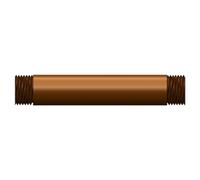 Dianhydro Prolunga filettata in PP 3/4 x20cm per Tubi in Polipropilene, multicolre, Standard