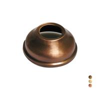 Dianhydro Rosone in Ottone per WC 76mm con Foro 32mm bronzato