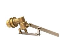 DIANHYDRO Rubinetto Galleggiante 5 Coppie 3/4, Miscelatore Cromato Ottone, Acciaio Inossidabile, Giallo, Montaggio A Parete, Monoforo, Outdoor