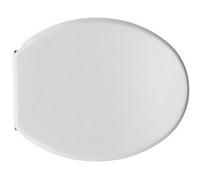 DianHydro sedile wc per vaso Faleri Fish bianco in legno ricambio copriwater