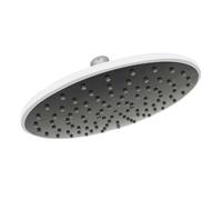 Dianhydro soffione con funzione water saving nero per doccia Ø 20 cm monogetto