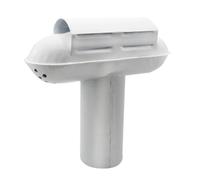 DIANKAMIN 411-322-110115 Esalatore Fumo caldaie Modello Tempest Regolabile 110-115mm, Multiolore