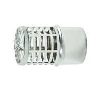 TERMINALE ECO PELLET INOX Diam 80 Canne Fumarie Acciaio Cappelli Zincati