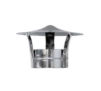 Diankamin CAPPELLO CINESE CON BASE TONDA ZINCATO Diametro 180 mm