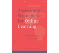 Dianne Conrad Jason Openo Assessment Strategies for Online Learning (Tascabile)