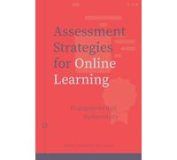 Dianne Conrad Jason Openo Assessment Strategies for Online Learning (Tascabile)