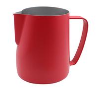 Dianoo Brocca Per Bricco In Acciaio Inossidabile Tazza Di Latte Frolla Adatta Per Il Caffè Latte E Latte 600ml Rosso