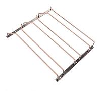 Dianoo Portabicchieri in bronzo da 35,5 cm, 1-3 file, robusta struttura in ferro, elegante colore bronzo, facile installazione