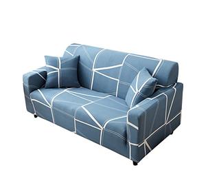 DianShao Copridivano Quattro Stagioni Cuscino Per Divano Elastico Combinazione Di Asciugamani Per Divano In Pelle Tipo Universale Linee Semplici Divano A Tre Posti