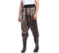 DianshaoA Maschi Pesca Impermeabile metà Corpo Trampolieri Stivali Scafandro Salopette Pescatori Anche I Piedi Albero 85 42