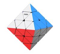 DianSheng FTO Face Turning Octahedron Galaxy Cluster Magnetic Ottaedro Speed Cube Black Core Versione Teaser Cerebrali 3D Puzzle per Amanti del Cubo
