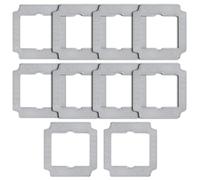 DianSung 10Pcs Panni per mocio di ricambio per Ecovacs Winbot Mini2 Window cleaning robot Parte di ricambio, Microfiber panno Salviette lavabili accessori(Non compatibile con Winbot Mini)