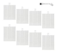 DianSung 8 pezzi filtro HEPA Accessori per iRobot Roomba 115 Combo/104/105 Vac/105 Combo, per iRobot Roomba Combo Essential Y0140/Y0112/Y0110/Q0110/Q0120/Q0520/Y01120/Y051020 aspirapolvere robot