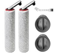 DianSung Accessori per spazzole a rullo per Dreame per MOVA K20 PRO / K30 / K30 MIX aspirapolvere, pezzi di ricambio, 2 spazzole a rullo + 2 filtri HEPA + 1 spazzola di pulizia