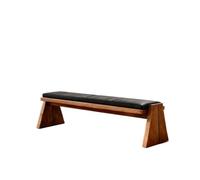 DIANXI Sgabello fasciatoio creativo in tessuto e legno massello, panca lunga, ingresso per la casa, divano, seduta morbida, panca ottomana da mettere (A, 140 x 45 x 45 cm)