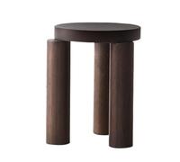 DIANXI Tavolino da Divano Tavolino rotondo nordico in legno massello B& Tea Room Divano da soggiorno tè Piccolo tavolo d'angolo for camera letto Tavolino Laterale