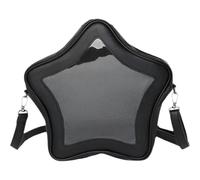 Dianzan Borsa a Tracolla ITA a Cinque Stelle in Pelle Pu Borsa a Tracolla Trasparente Y2k Borsa per Banchetti per Bambini Borsa a Tracolla per Feste di Ballo Formali