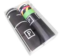 Dianzan Nastro Stradale Fai Te, Set di Segnali Stradali 13 Rotoli, Gioco Stradale E Set di Nastri di Carta, Adesivo Rimovibile per Auto, Adesivo Sottile Fai Te