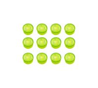 DIAO79NI 12 puntali per interruttore a pedale effetto chitarra, compatibili con cappuccio di protezione, per rendere l'effetto della pedana più efficiente, superficie antiscivolo, verde chiaro