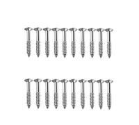 DIAO79NI 20 viti Humbucker per telaio pickup Les Paul/SG, 2,5 mm x 18 mm (argento)