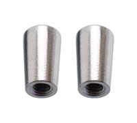 DIAO79NI 2PCS M3.5 Ottone LP Chitarra 3 Vie Toggle Interruttore Punta Pickup Manopola Interruttore per Epiphone Les Paul, Cromato