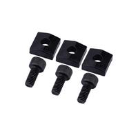 DIAO79NI 3 morsetti di bloccaggio per chitarra elettrica con viti esagonali per ponte tremolo Floyd Rose (nero)