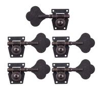 DIAO79NI 4R1L Vintage Open Gear Bass Tuners Machine Head per Jazz Precision Bass, bronzo rosso