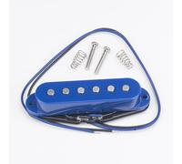 DIAO79NI Alnico - Set di 5 pickup a bobina singola M50 mm per chitarra a palo piatto (blu scuro)