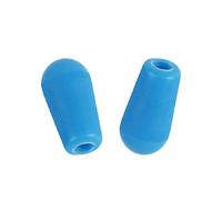 DIAO79NI Basic Metric 3.5mm Chitarra 3 Vie Toggle Switch Tips LP Switch Caps Manopole per Importazione Cina Giappone Epiphone Les Paul Pickup Selector, Azzurro (Set di 2)