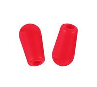 DIAO79NI Basic Metric 3.5mm Chitarra 3 Vie Toggle Switch Tips LP Switch Caps Manopole per Importazione Cina Giappone Epiphone Les Paul Pickup Selector, Rosso (Set di 2)