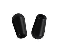 DIAO79NI Basic Metric 4 mm Chitarra 3 Vie Toggle Switch Tips LP Switch Caps Manopole per Import China Japan Epiphone Les Paul Pickup Selector, Nero (Set di 2)