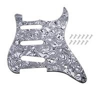 DIAO79NI Battipenna SSS Stratocaster a 11 fori per chitarra elettrica Fender USA/messicana, stile moderno, cowrie, 4 strati.