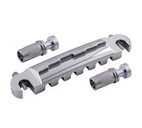 DIAO79NI Cordiera regolabile per chitarra elettrica, 52 mm, per Les Paul SG LP Junior (cromato)