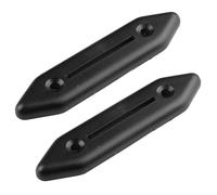 DIAO79NI Placca di ricambio in plastica nera a 5 vie per chitarra elettrica, 2 pezzi