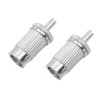 DIAO79NI Ponte con filettatura M8 LP e tasselli per chitarra Les Paul/SG, set di 2 (cromati)