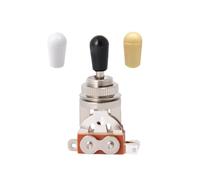 DIAO79NI Pro 3-Way Pickup Selettore Toggle Switch per chitarra elettrica LP Style, argento