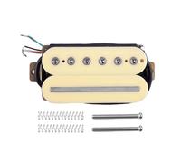 DIAO79NI Set pickup humbucker per chitarra da 52 mm, set hot rail e aste a vite, giallo