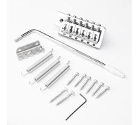 DIAO79NI Set ponte tremolo per chitarra Stratocaster da 52,5 mm, per chitarra elettrica Fender Strat Squier, colore argento