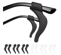 DIAONIAN 12 Pezzi 6 Paia Ferma Occhiali,Antiscivolo Per Occhiali,Adatto Per Il Lavoro, Le Lezioni e Le Attività All'aperto