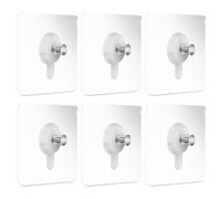 DIAONIAN 6Pcs Ganci Adesivi Per Quadri,Chiodi Adesivi,Chiodi Adesivi Per Quadri Muro,Appendi Quadri Senza Chiodi,Appendere Quadri Senza Chiodi,Per Foto,Dipinti,Orologio (Versione Migliorata)