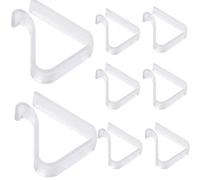 DIAONIAN 8 Pezzi Ferma Tovaglia da Esterno,Ferma Tovaglia da Tavola,Ganci Ferma Tovaglia da Esterno,Fermatovaglia,Blocca Tovaglia da Esterno,Clip Fermatovaglia,Fermatovaglia in Plastica Trasparente